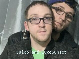 Caleb_and_LukeSunset